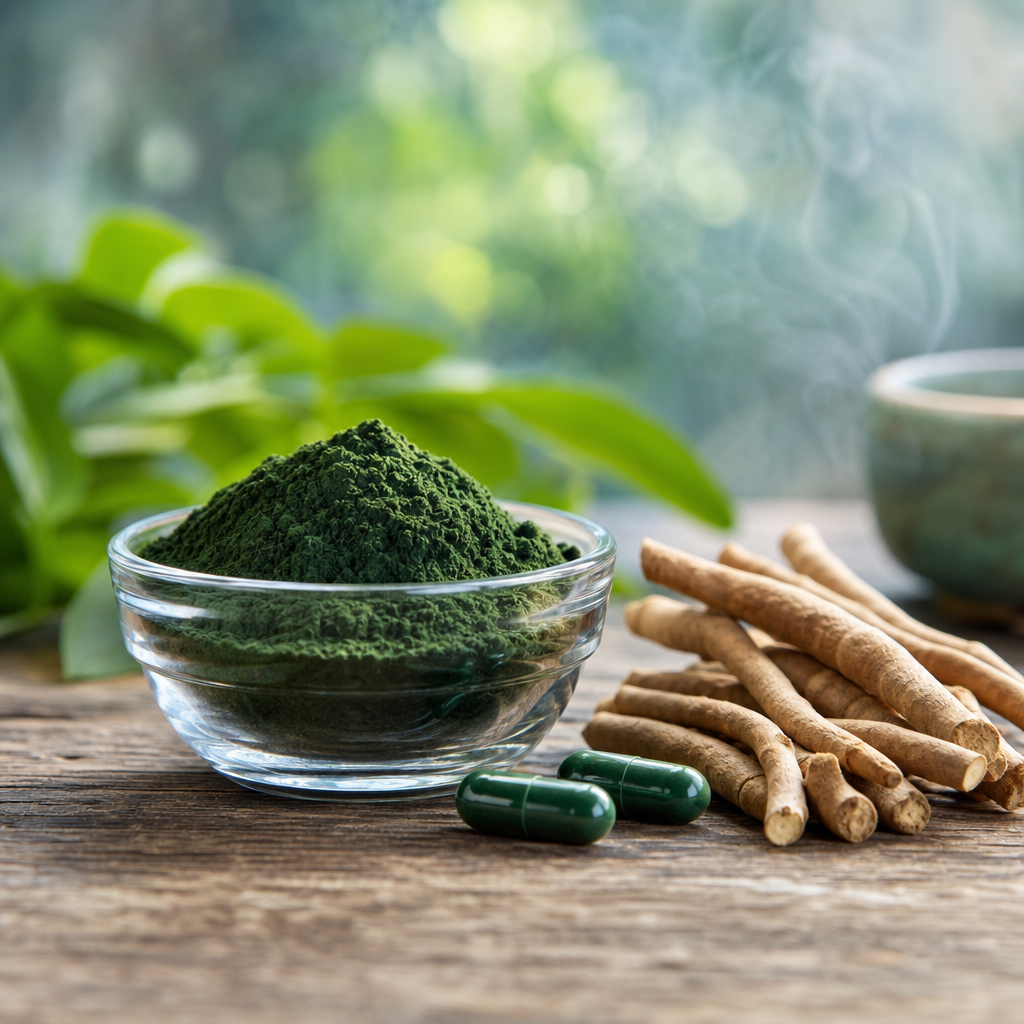 Spiruline et ashwagandha : une combinaison intéressante ? 🤝